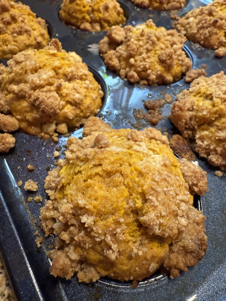 discard pumpkin muffin recipe